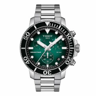 Tissot T1204171109101 Seastar Chr Steel Green