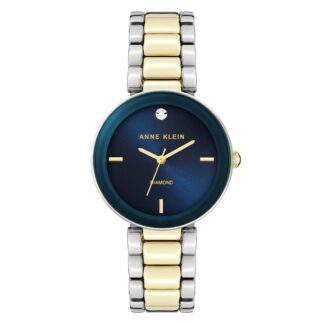 Anne Klein AK/1363NVTT Diamond Dial