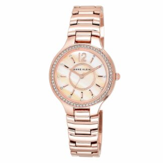 Anne Klein AK/1854RMRG Crystal Metals