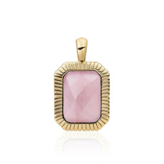 Sparkling SPG23-G13 Gold – Rose Quartz Baguette