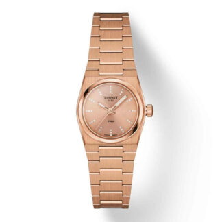 Tissot T1370103350600 Prx 25Mm Diamonds Rose Gold